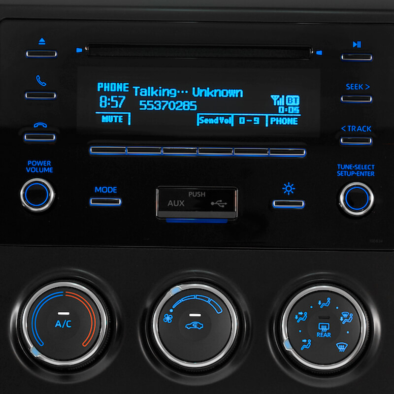 Hiace Sistema de audio