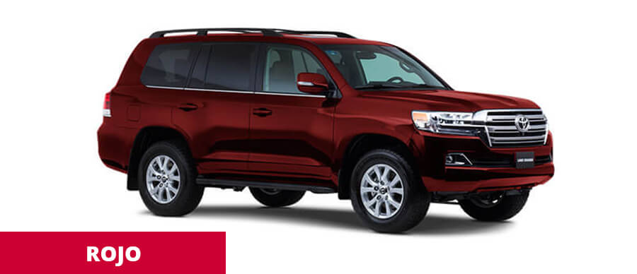 Land Cruiser Rojo
